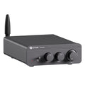 Fosi Audio BT20A Pro Bluetooth Stereo Power Amp - Gray / 48V 5A GaN