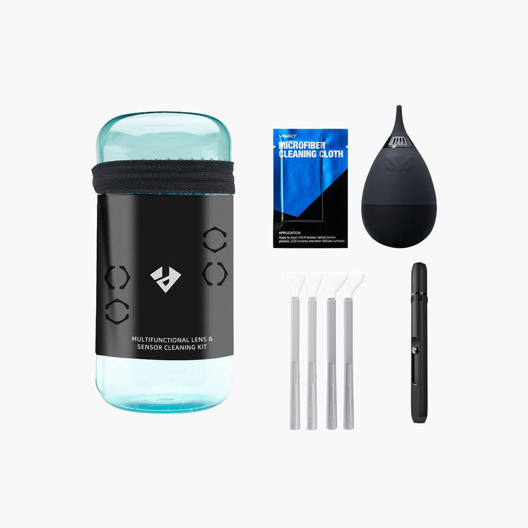 8-in-1 Camera Cleaning Kit VS-A7E - 9-in-1 Cleaning Kit(Dust-Free Gloves +$9.9) / 10ml