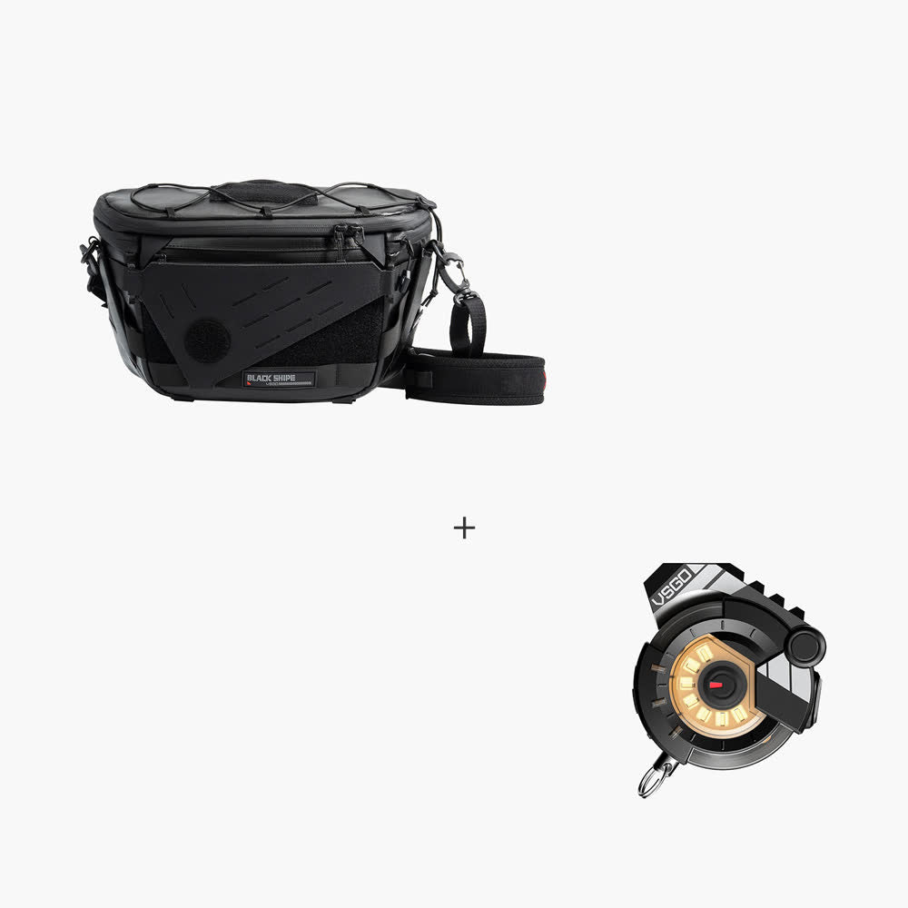 Black Snipe Pro 7L - 7L (Expands to 9L) / With EDC Light V2.0