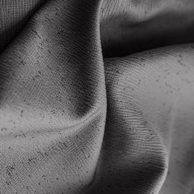 Moonlight Grey｜High-Precision curtain fabric sample｜Moonlight-7