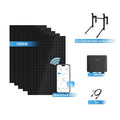 Ray Balkonkraftwerk 200W~1200W - Beton / 5 Module (1000W) / 5m AC-Kabel & Mikro-Wechselrichter