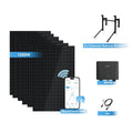 Ray Balkonkraftwerk 200W~1200W - Beton / 6 Module (1200W) / 5m AC-Kabel & Mikro-Wechselrichter