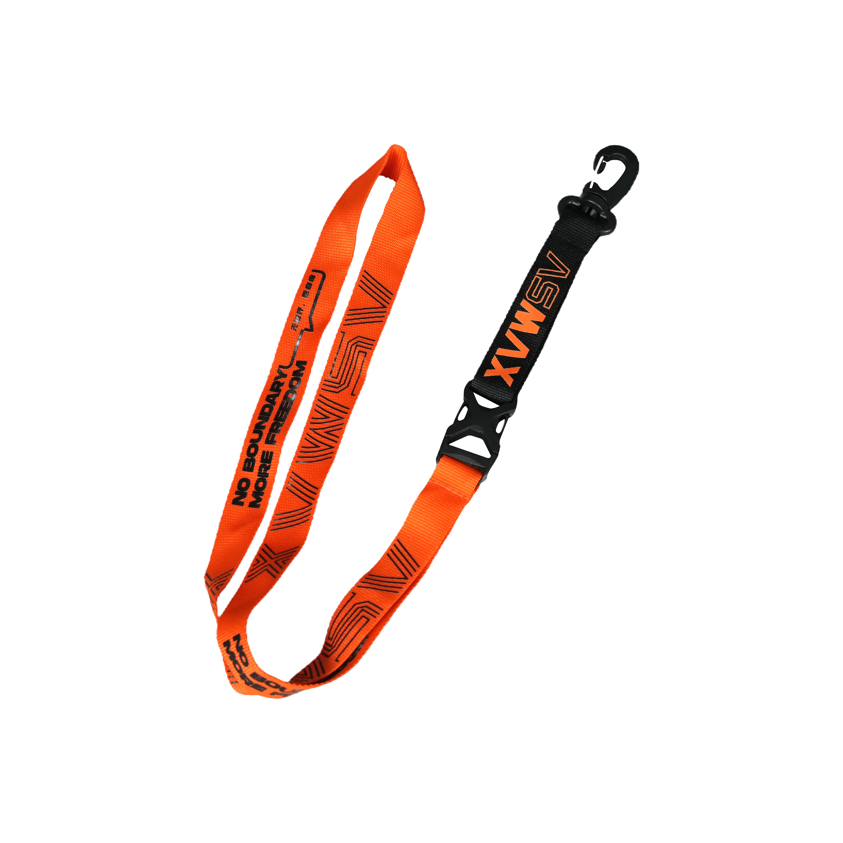 ASMAX Logo Lanyard - Orange