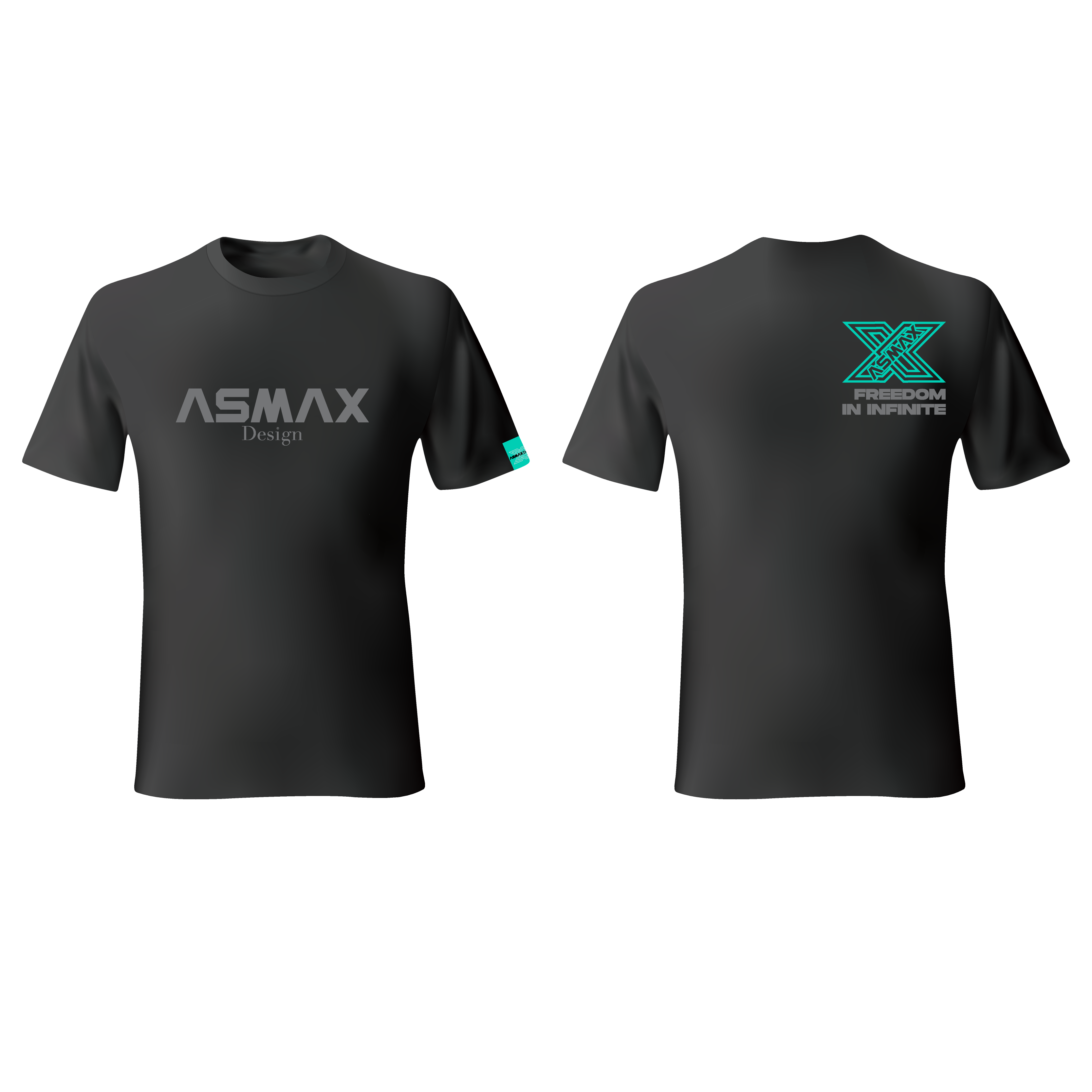 ASMAX T-Shirt – Black - M