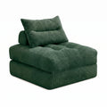 Oversized Sofa Bed - Green / Teddy Velvet