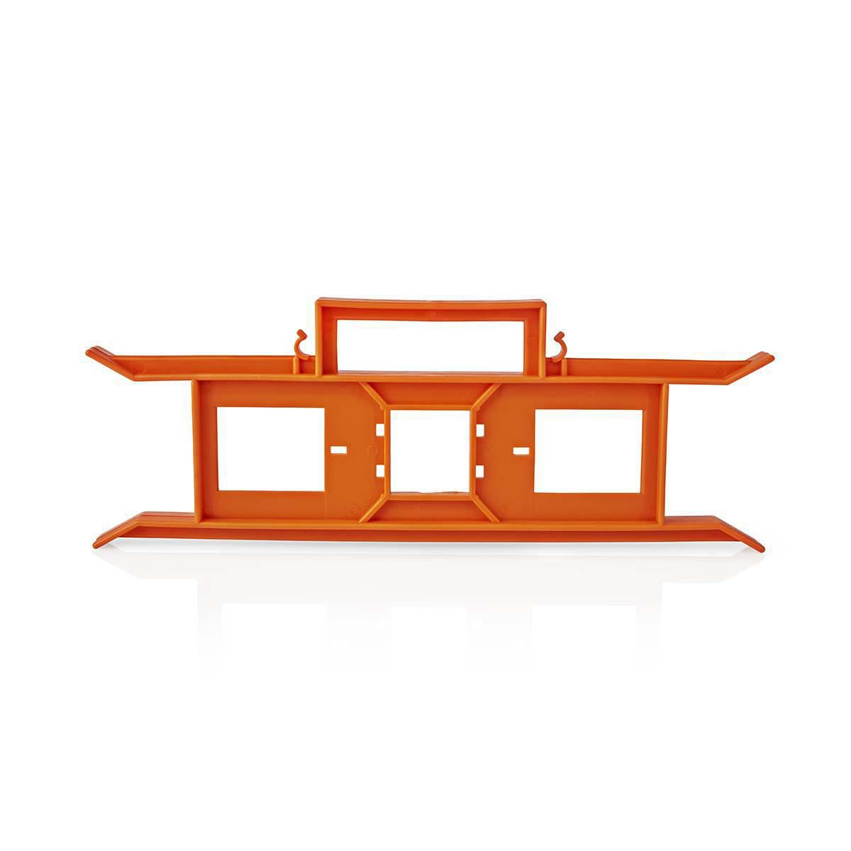 Nedis Mulit Cable H-Frame Manager | Plastic | Orange