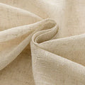 Diamond Beige｜Linen curtain fabric sample｜P50