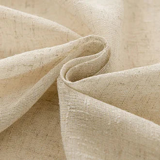 Diamond Beige｜Linen curtain fabric sample｜P50