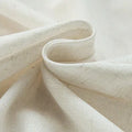Diamond White｜Linen curtain fabric sample｜P52