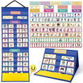 132 Visual PECS Cards Weekly Behaviour Board for Autism & ADHD