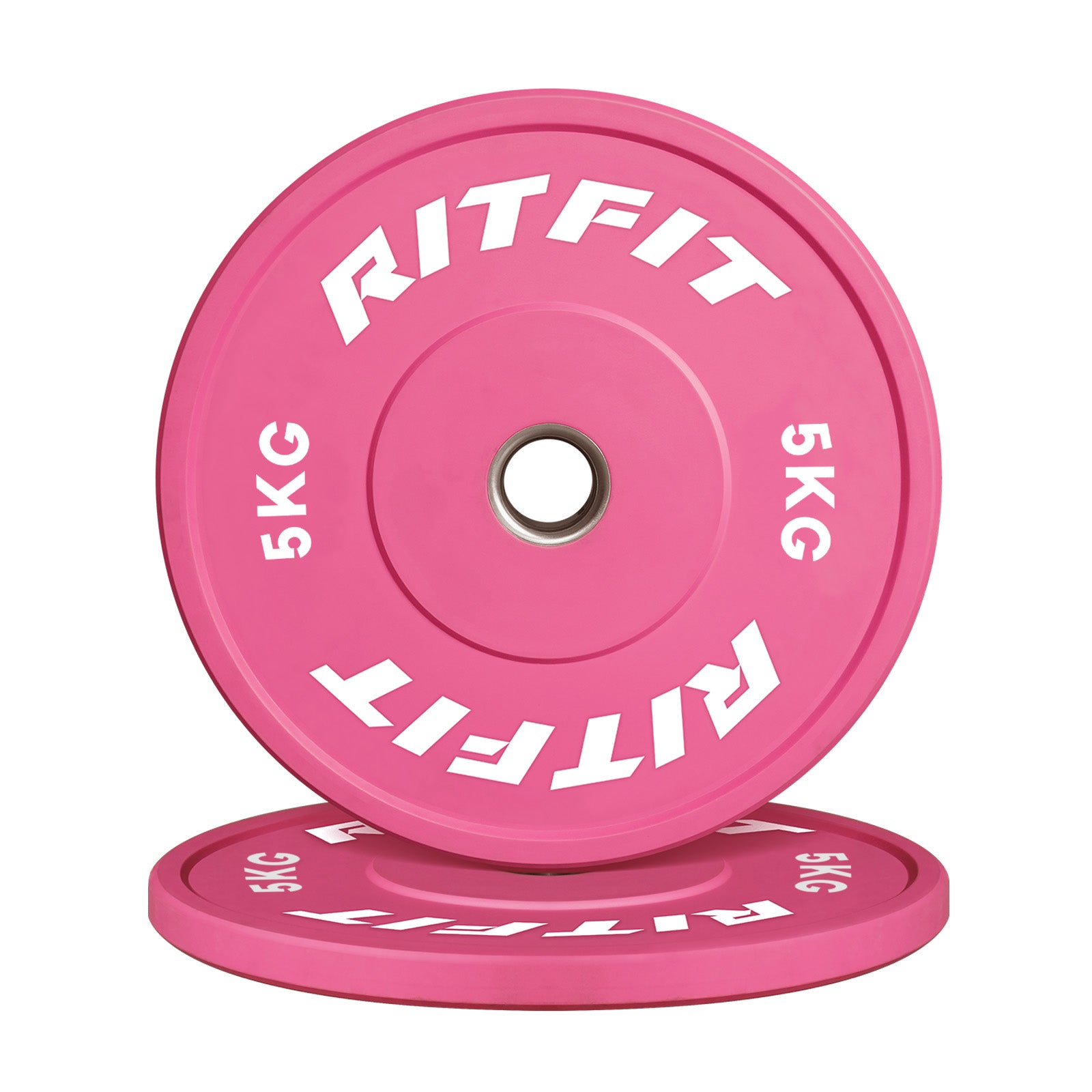 RitFit Pink Hantelscheiben - 5KG Paar
