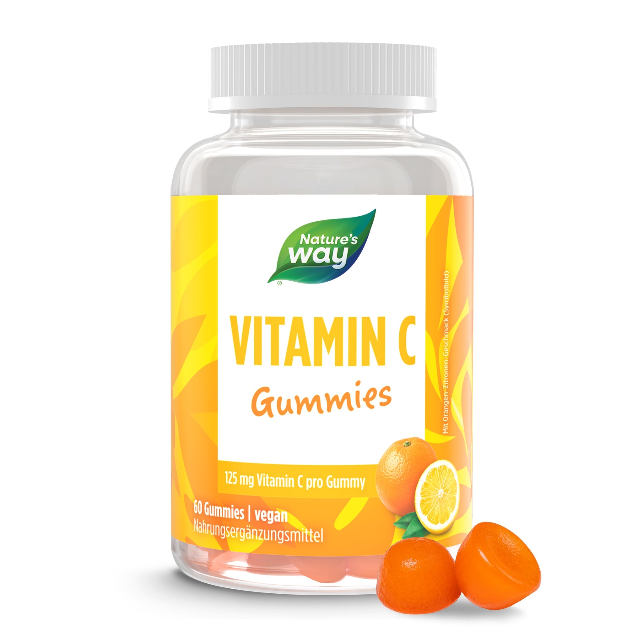 Vitamin C Gummies – 125 mg Vitamin C, Zitrus­geschmack