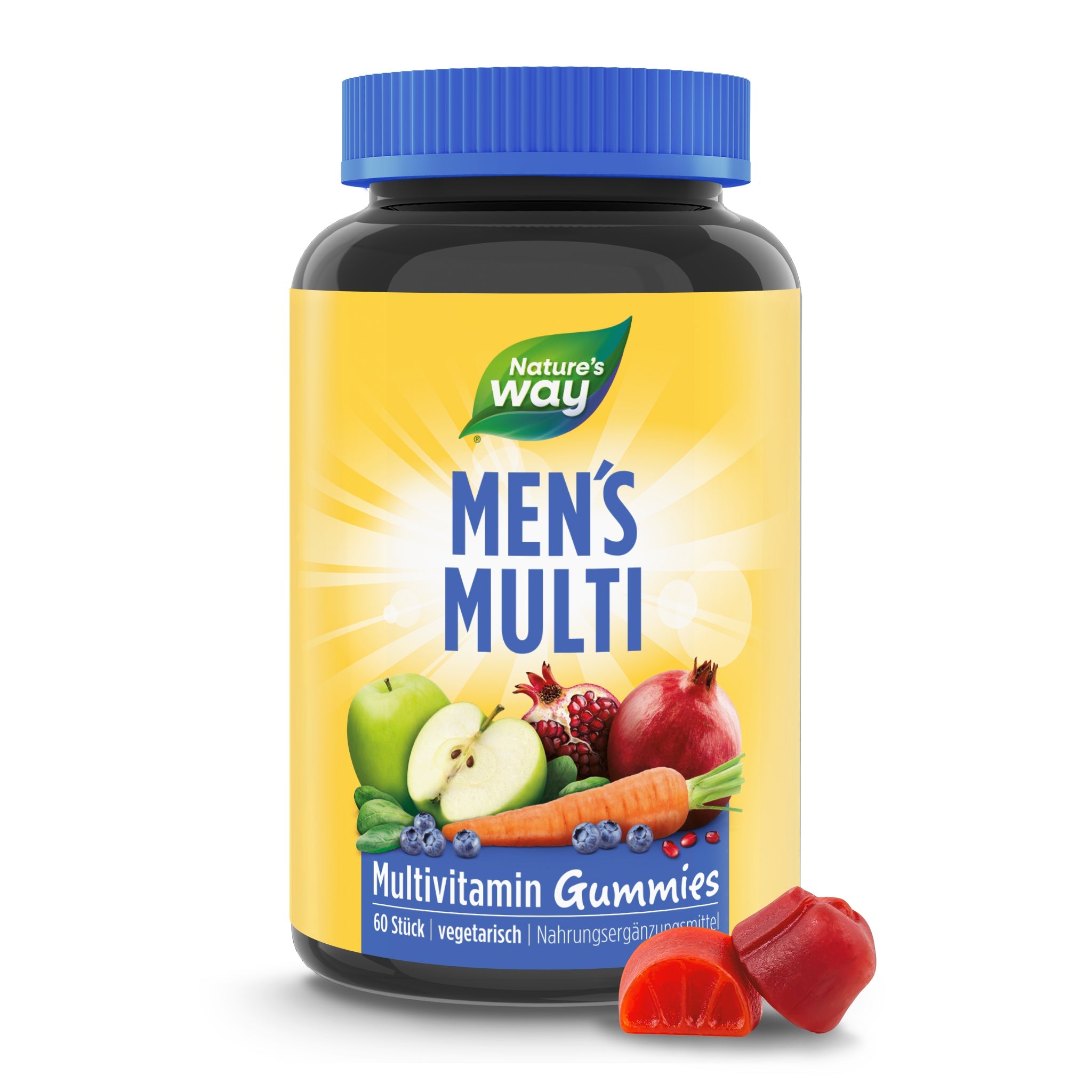 Men’s Multivitamin Gummies – A-Z-Vitamine für Männer, Fruchtgeschmack