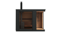KUUT Wood Fired Outdoor Sauna L with Shower