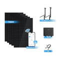Ray Balkonkraftwerk 200W~1200W - Schild / 5 Module (1000W) / 5m AC-Kabel & Mikro-Wechselrichter