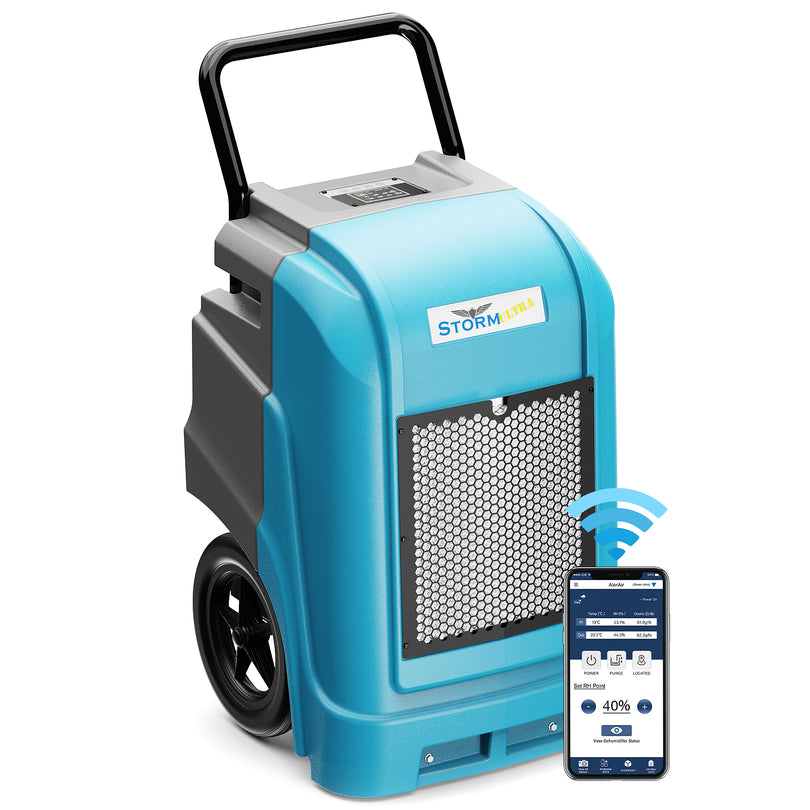 ALORAIR® Wholesale Package of Storm Ultra 90 PPD Commercial Restoration Dehumidifiers - Blue