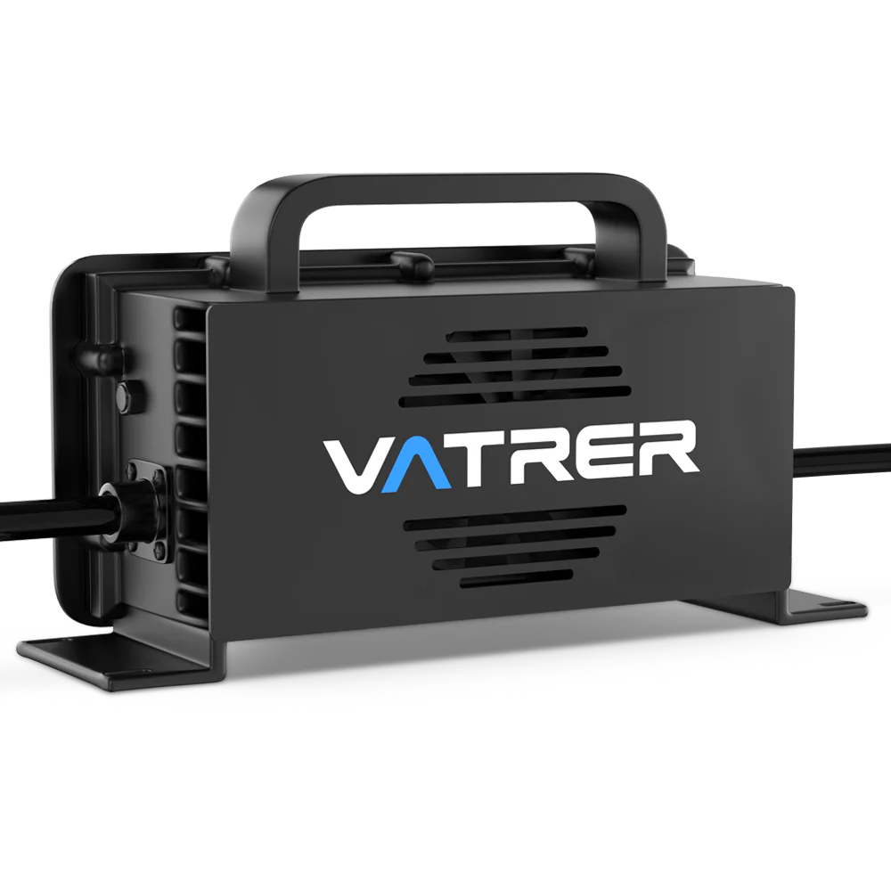 Vatrer 58.4V 20A Intelligent AC-DC  48V Golf Cart  LiFePO4 Battery Charger