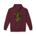 Rasta Lion Hoodie - S / Maroon