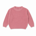 MamaRaya Personalized Baby Knit Sweater - 0-3m / Rose