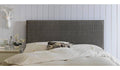 Penrose Kingsize Headboard Grey Elegant Comfortable Bed Accent for Bedrooms