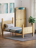 Corona Solid Pine 3ft Bed Frame High Foot Durable and Stylish Bedroom Furniture