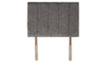 Bircham Single Headboard Grey Modern Upholstered Bedroom Decor Accent