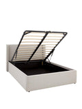 Camden Fabric Ottoman King Bed Frame Lift up Stylish & Spacious Storage Bedroom