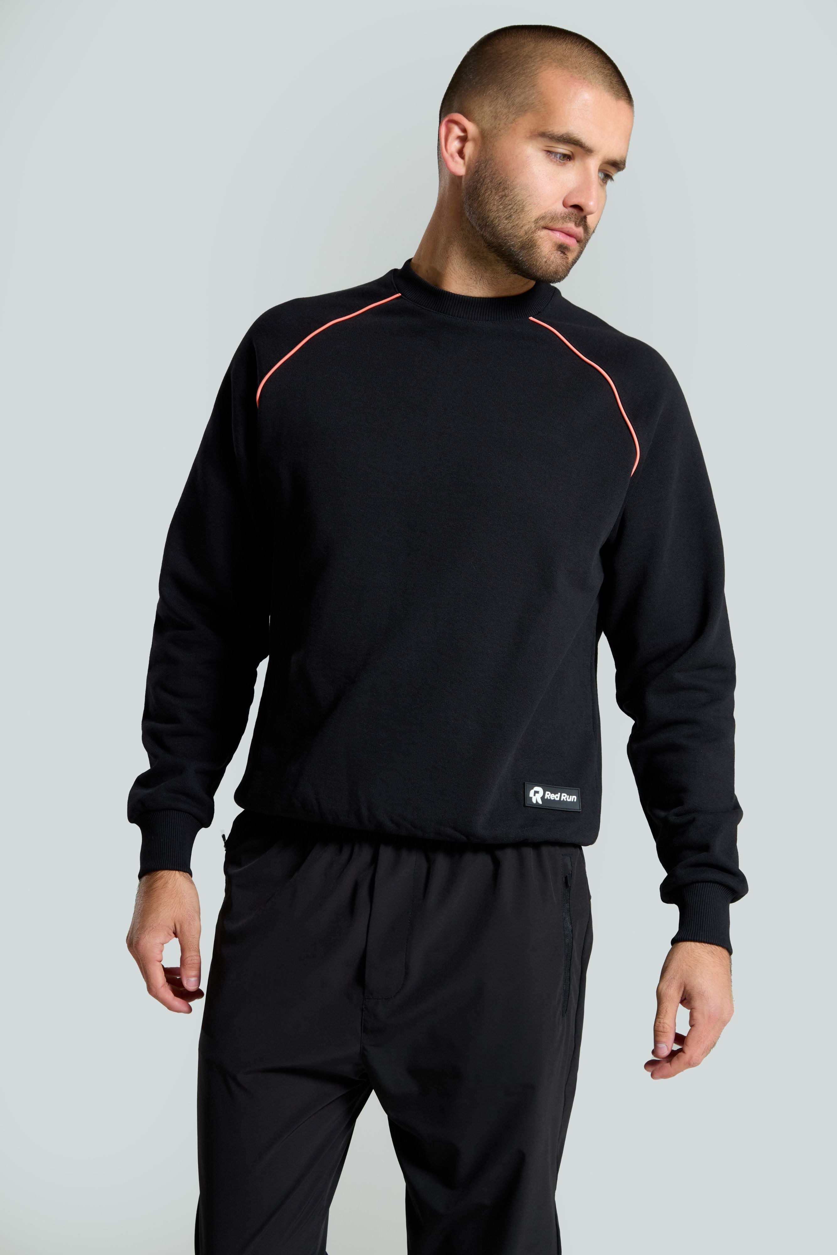 Men's Crew Sweater: Drop 1 - Black / L