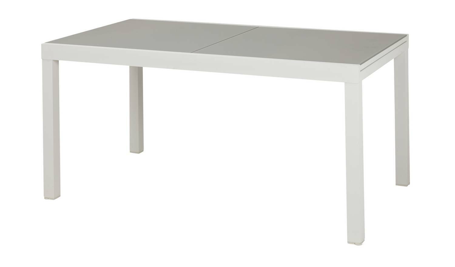 6 - 8 Seater Extendable Aluminium Table Durable Stylish Outdoor Dining Set