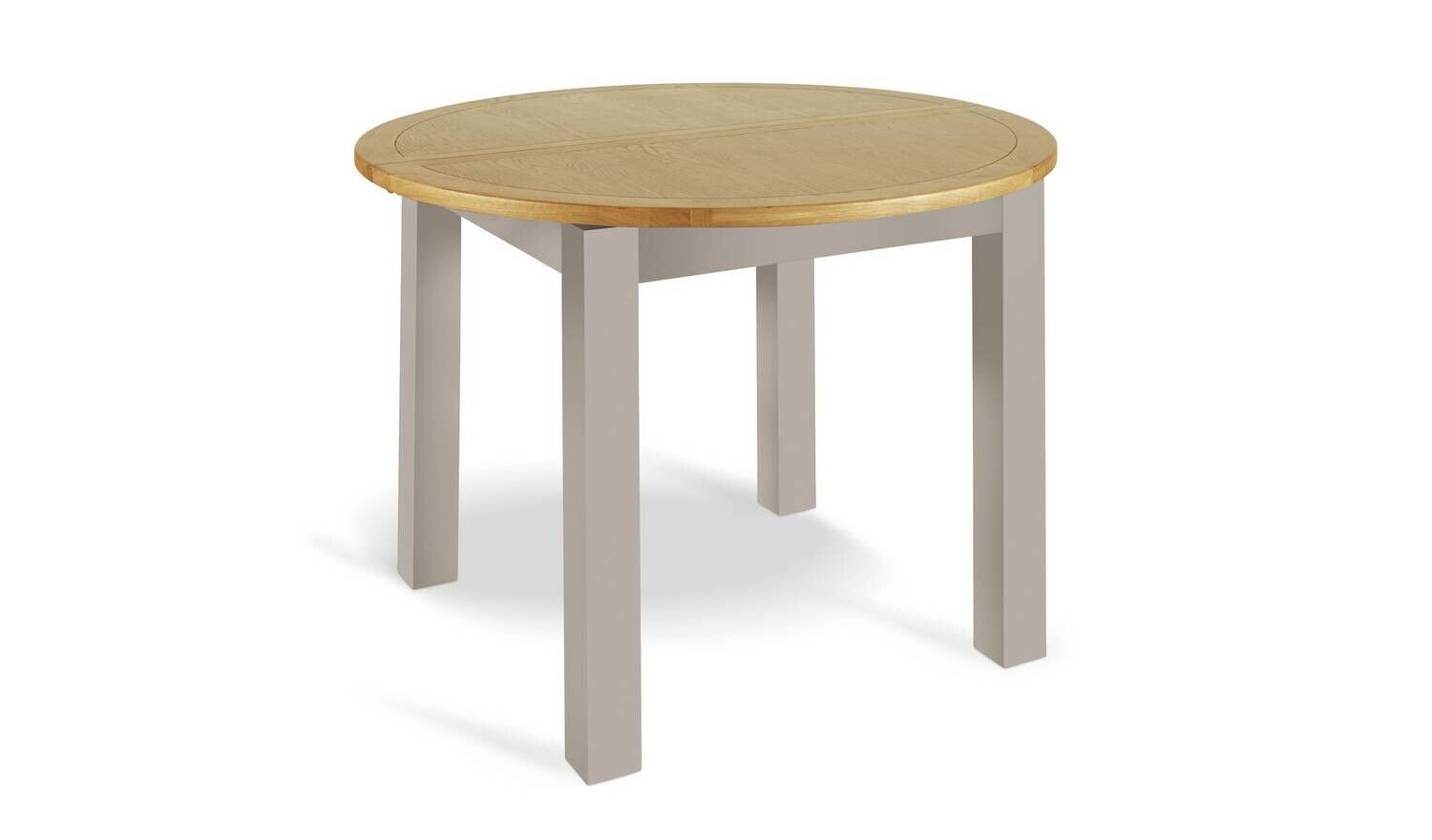 Ashwell Extending 4-6 Seater Dining Table Grey Modern and Versatile Dining Decor