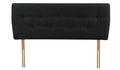 Skandi Kingsize Headboard Charcoal Elegant and Comfortable Bedroom Decor