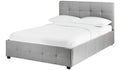 Habitat Eros Kingsize End Opening Ottoman Bed Frame Grey Spacious Storage Bed