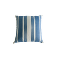 BRUNSCHWIG & FILS FRENCH BLUE COLMAR STRIPE PILLOW - 20 x 22