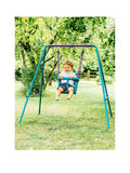 Plum 2-in-1 Swing Set Durable Outdoor Play Equipment for Kids