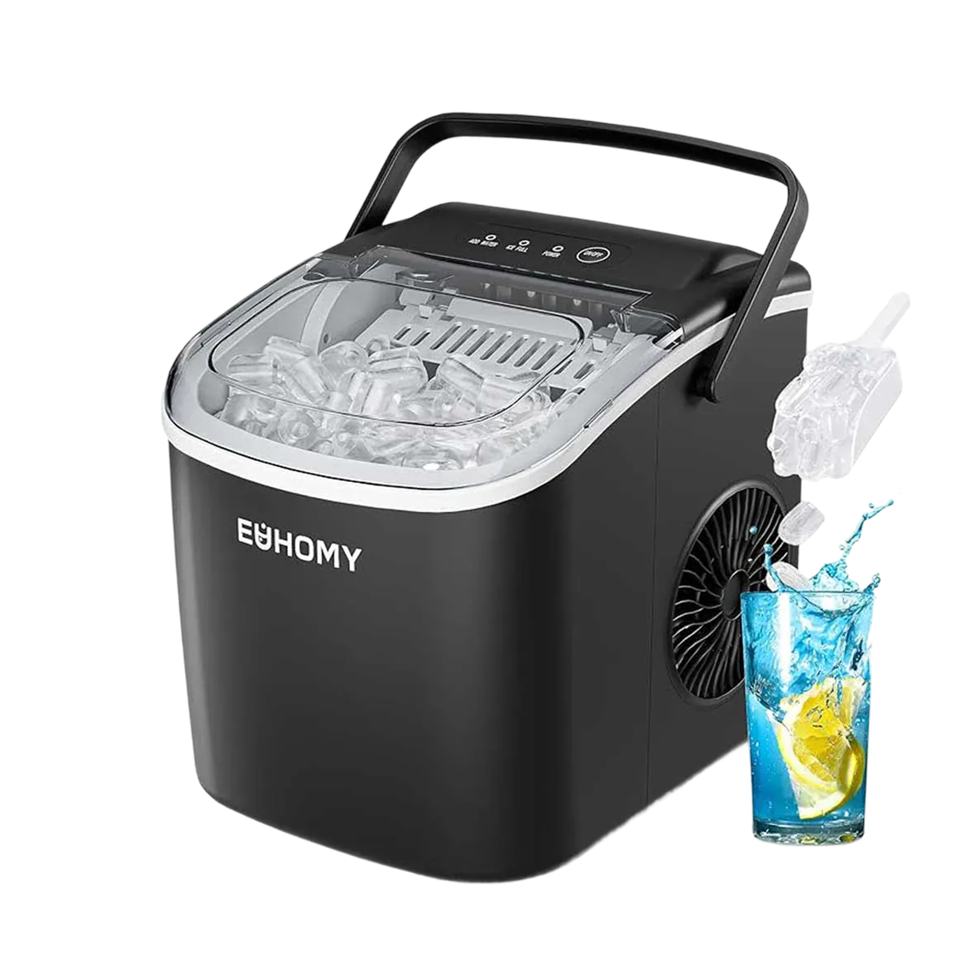 Euhomy Dart H1 Bullet Ice Maker - Black