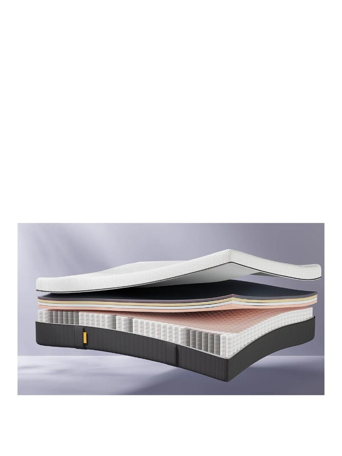 Emma Nextgen Cooling Mattress Superking Size White & Grey