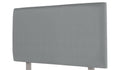Devon Single Headboard Grey Stylish Comfortable Bed Decor for Any Room