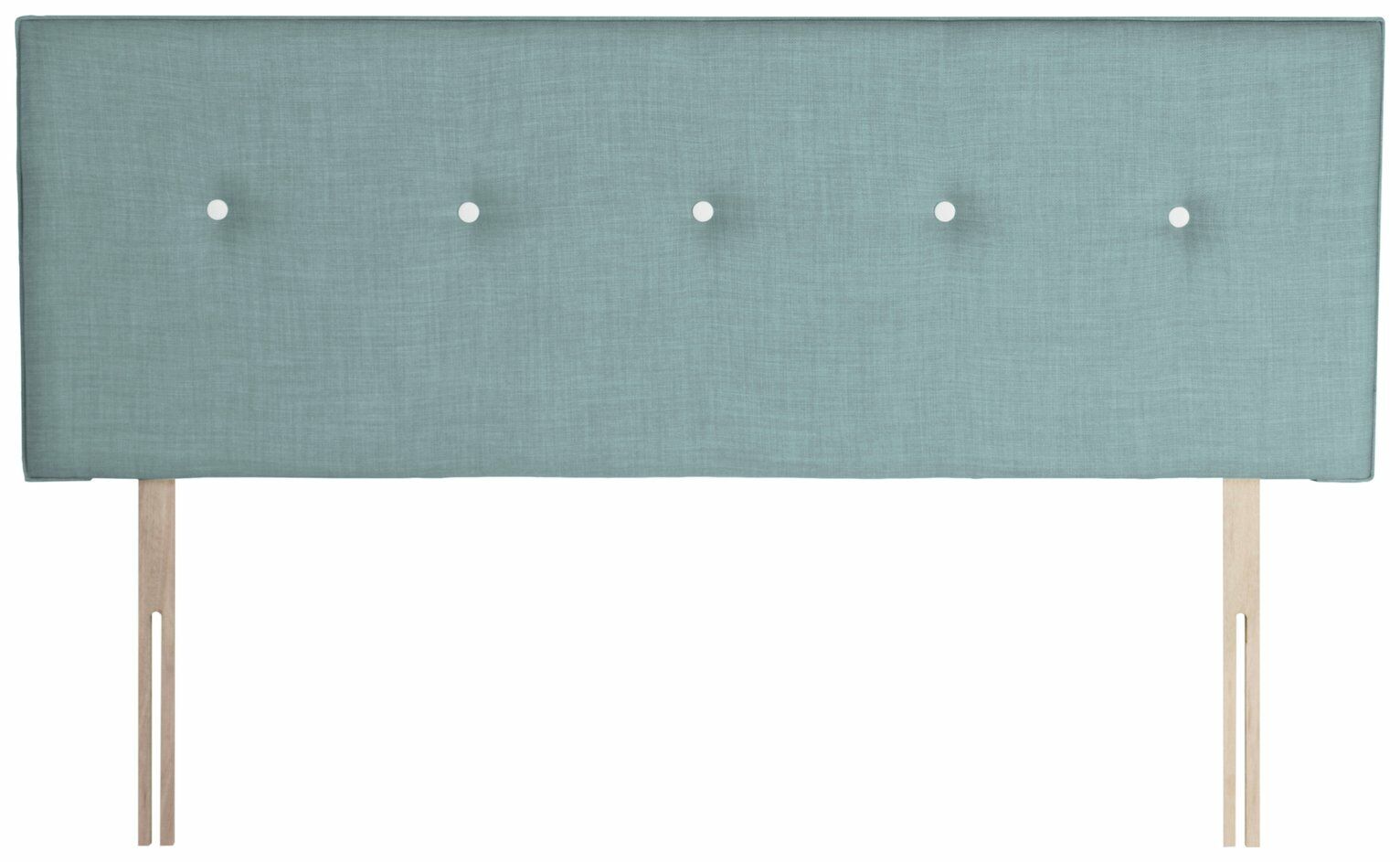 Airsprung Dalham Small Double Headboard Light Blue Comfortable Bed Accent