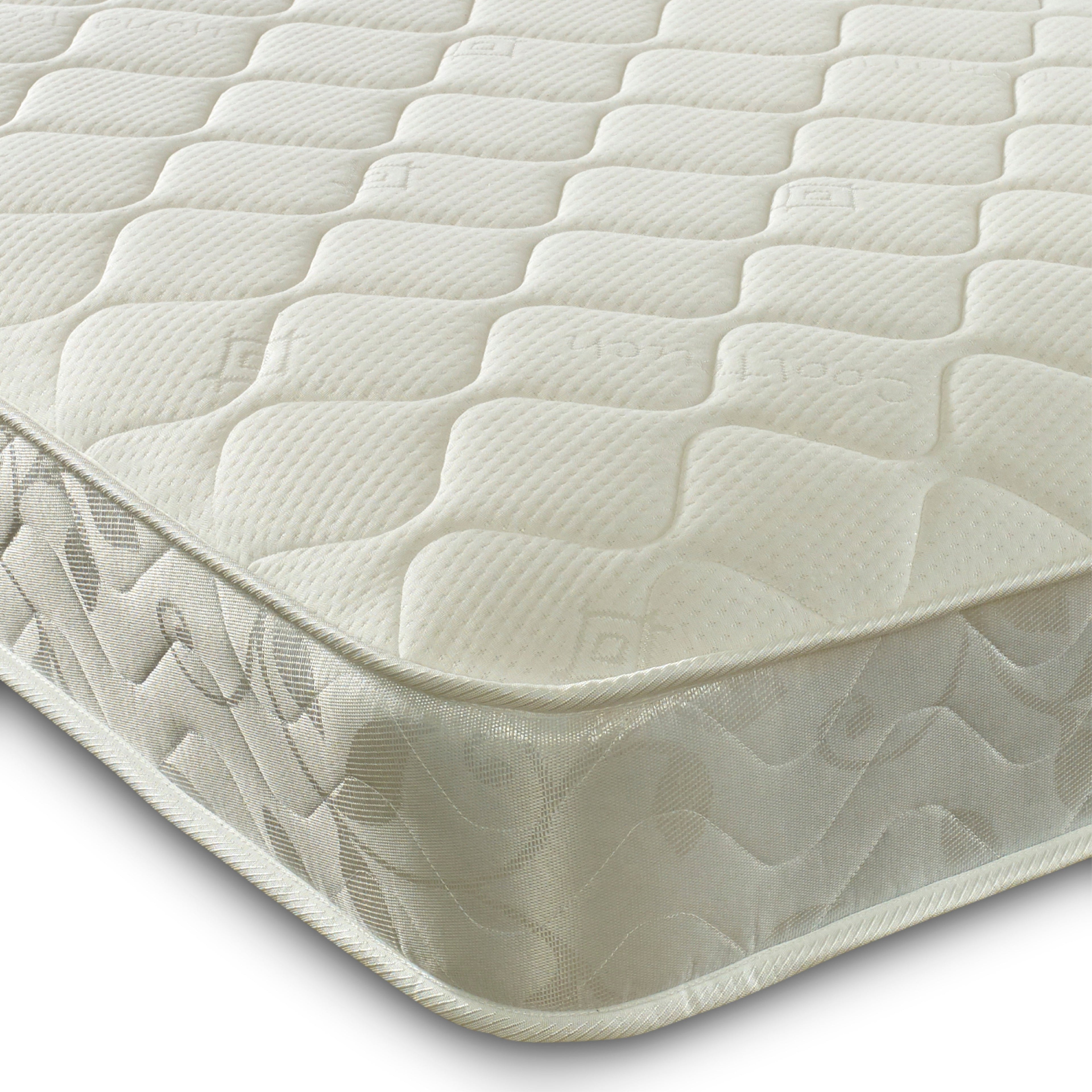 Cool touch Essentials White 17 CM Deep Spring Mattress - Double (135cm by 190cm)