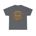 Im Not Moody, Im Just Vintage Retro Graphic Tee – Funny Unisex T-Shirt - Graphite Heather / S