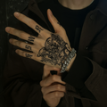 Herbal Dye Waterproof Hand Tattoo Stickers