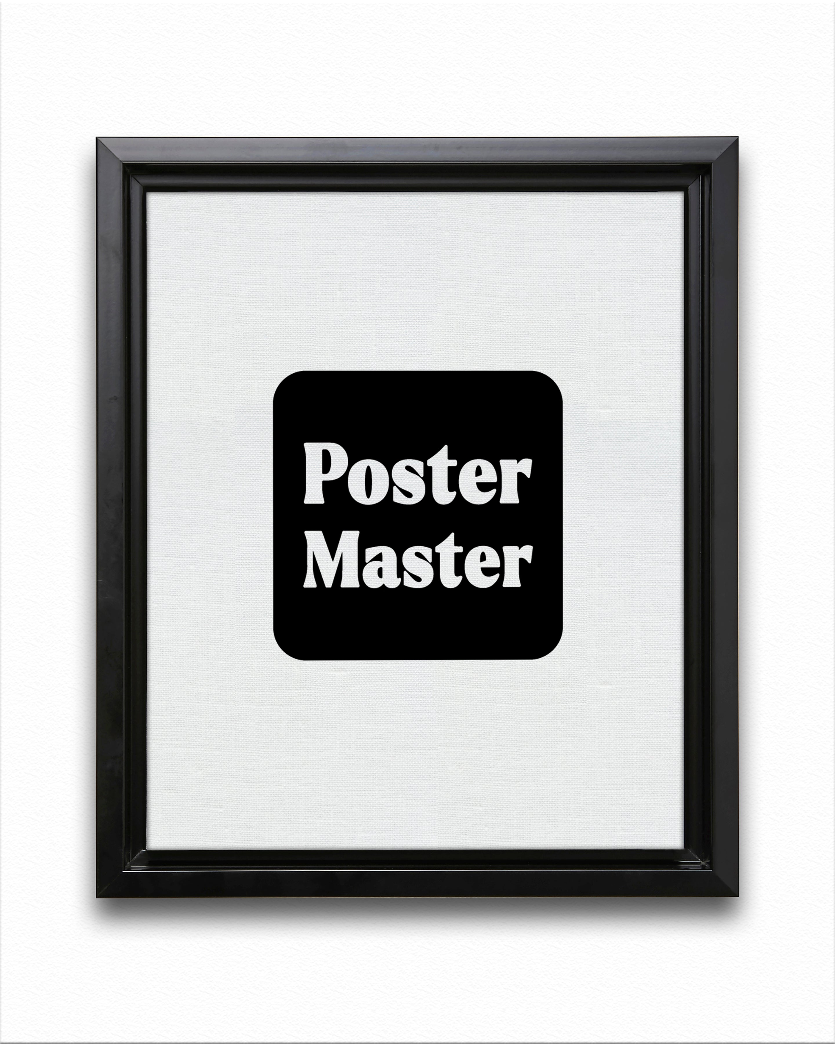 Canvas Frames (Bundle) - Black Floating Frame / 8x10 inch