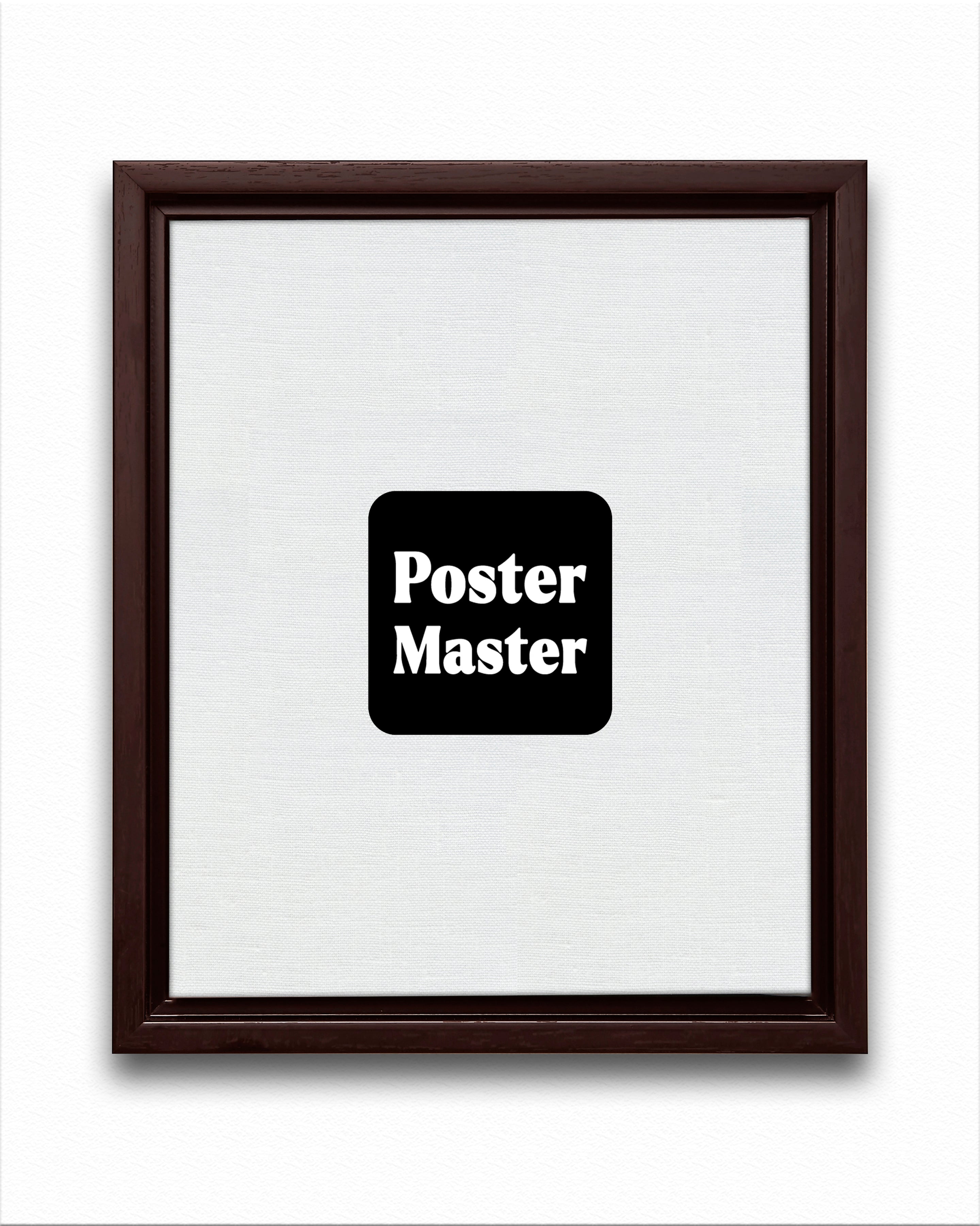 Canvas Frames (Bundle) - Espresso Floating Frame / 8x10 inch