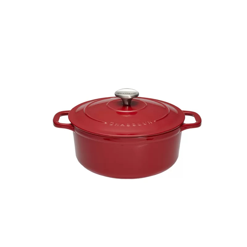 Chasseur 16cm Round Casserole - Chilli Red
