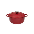 Chasseur 18cm Round Casserole - Chilli Red