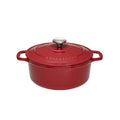 Chasseur 22cm Round Casserole - Chilli Red