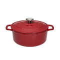 Chasseur 26cm Round Casserole - Chilli Red