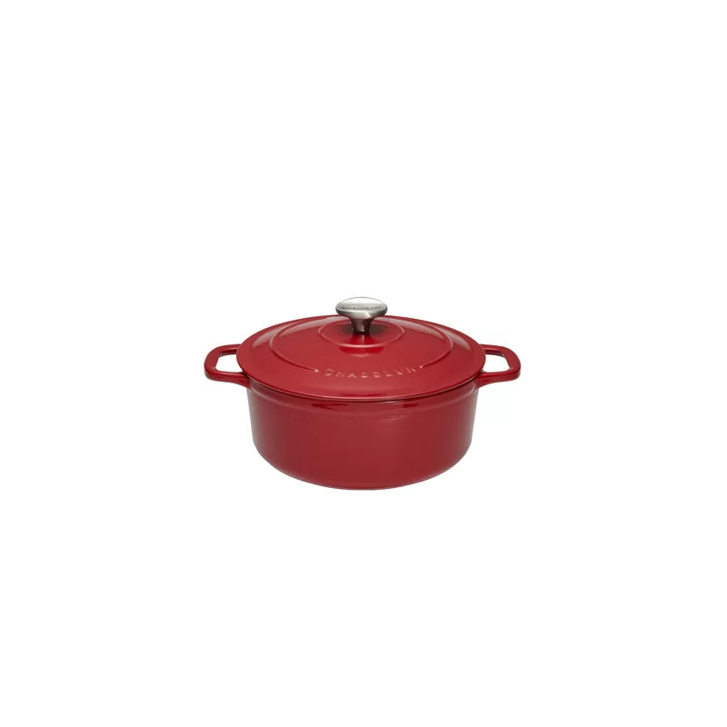 Chasseur 10cm Round Casserole - Chilli Red