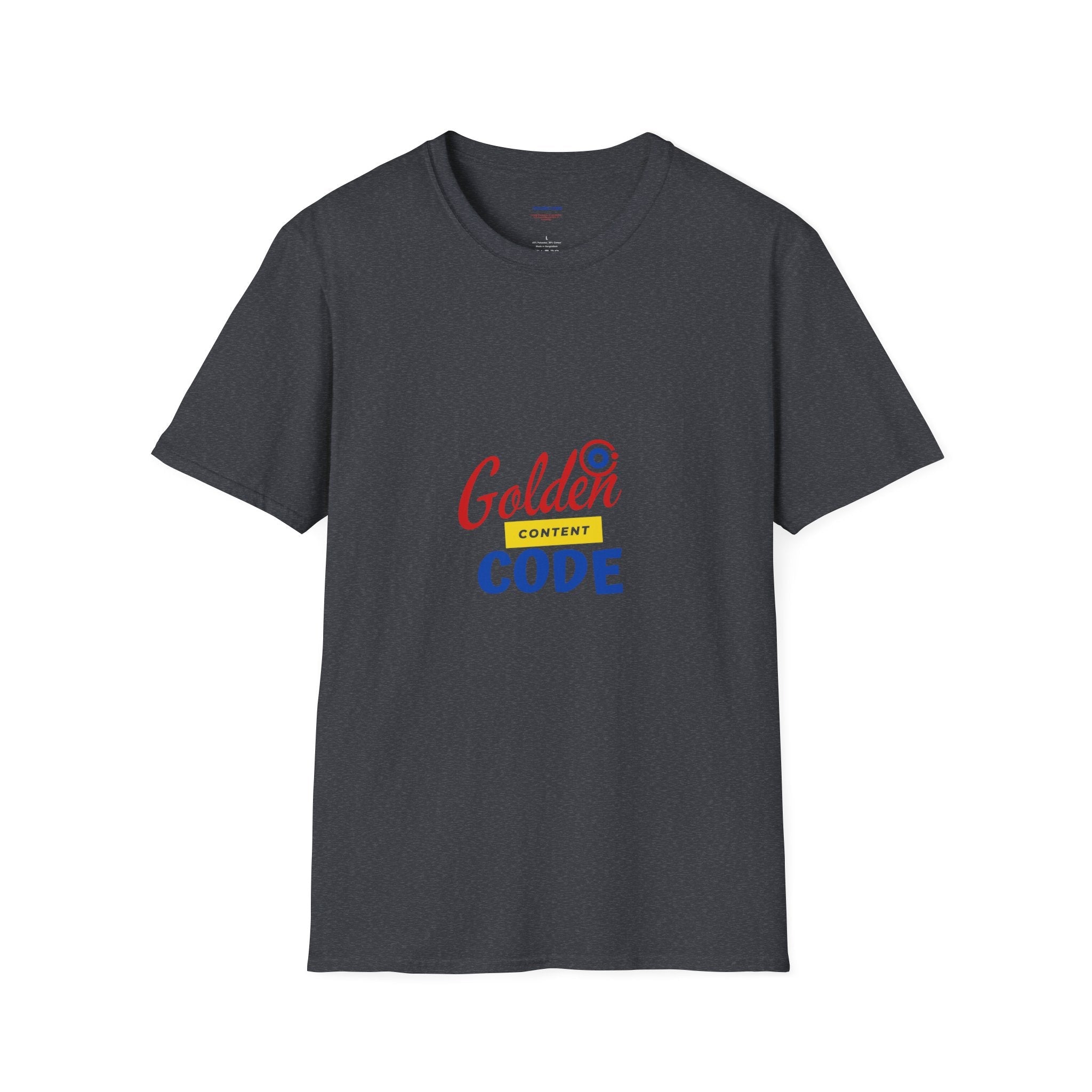 Cambodian Content Creation Evolution Unisex T-Shirt - L / Dark Heather Grey