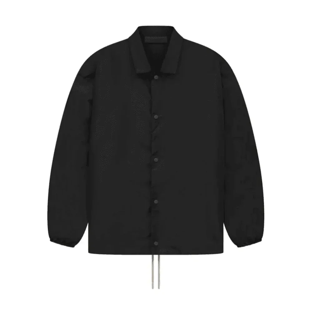 Fear Of God Essentials Coaches Jacket Black - XL